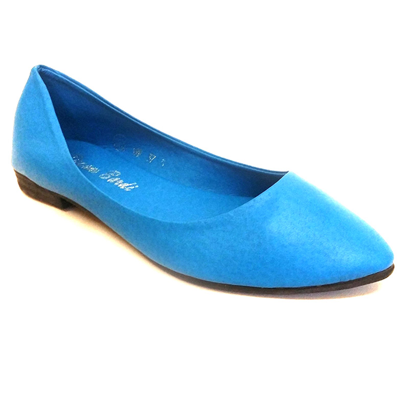 19 Blue Women's Flat Shoes