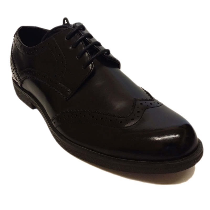 105 - Black - Men's Smart Shoes